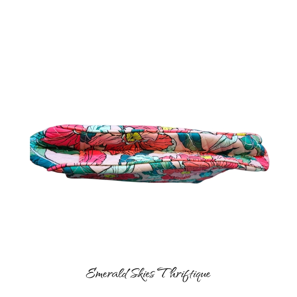 vera bradley floral messenger Laptop bag. Euc. Free Shipping - Picture 3 of 5